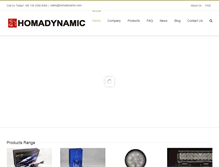 Tablet Screenshot of homadynamic.com